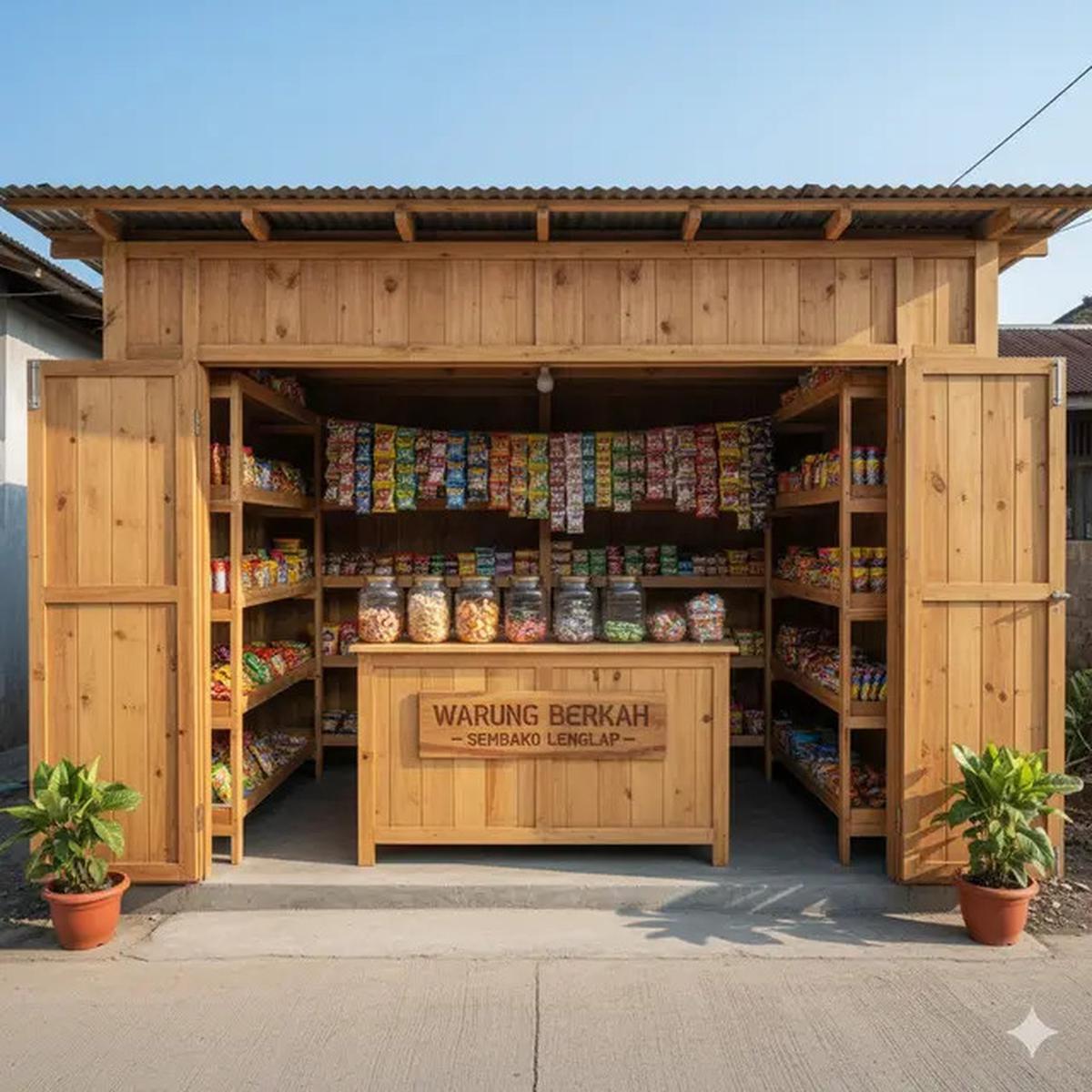 7 Ide Desain Warung Sembako Hemat Biaya Modal Kecil, Cocok untuk Pemula