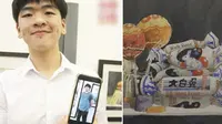 Keren, Pemuda Ini Sukses Diet Lewat Melukis Makanan