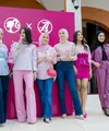 Tampilan inspirasi outfit buka puasa dari sederet artis ternama dengan koleksi Barbie x Ayu Lestari. Ada siapa saja? (Barbie x Ayu Lestari)