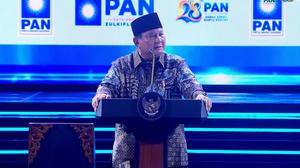 Canda Prabowo di HUT PAN: Awas Kalau Lu Panggil Gue Mbah Bowo