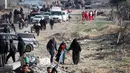 Untuk diketahui, perang antara Israel dan kelompok militan Palestina, Hamas, berlangsung sejak 7 Oktober 2023 lalu. (Eyad BABA/AFP)