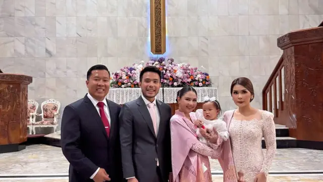 Jessica Mila saat Pembaptisan Putrinya.