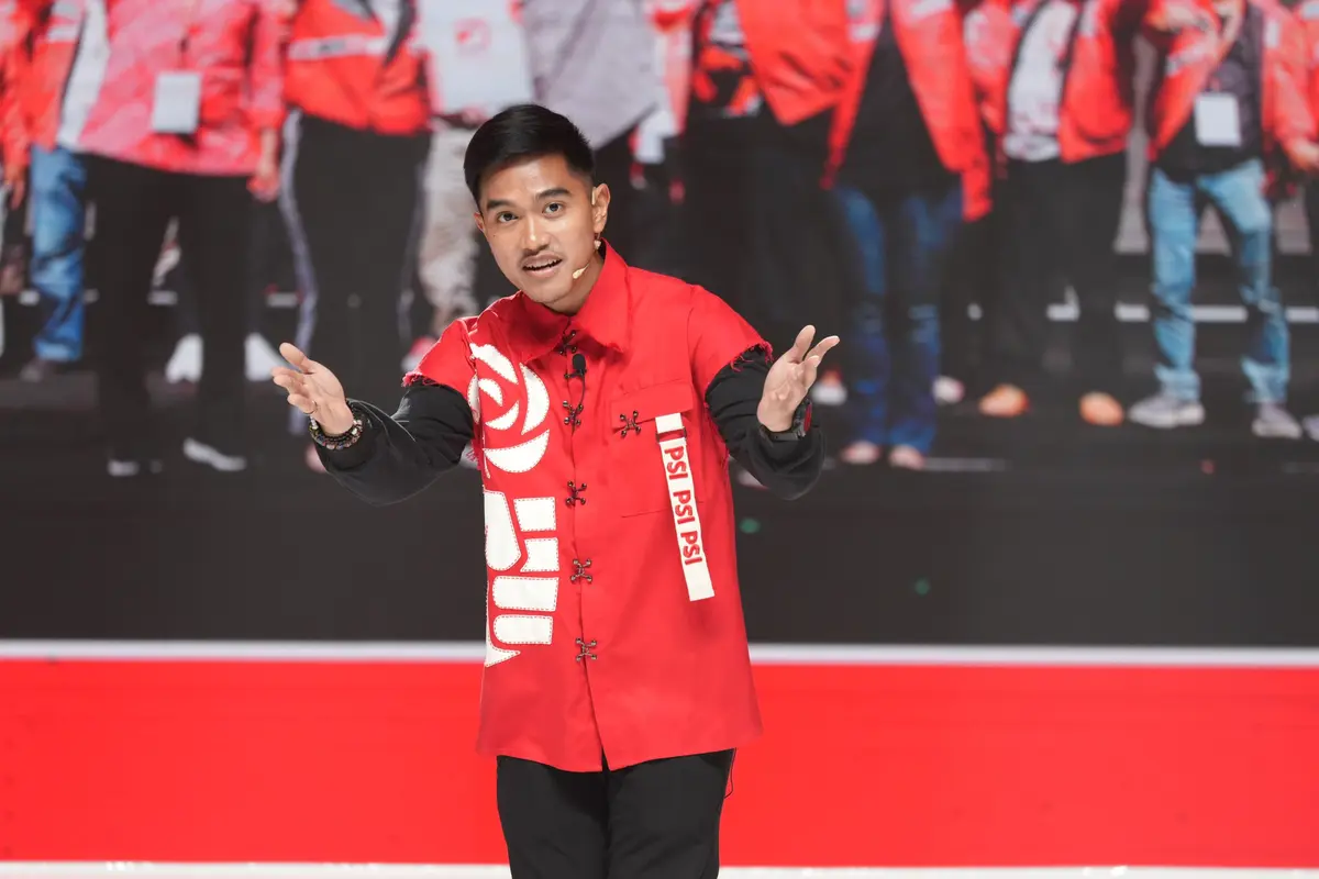 Ketua Umum Partai Solidaritas Indonesia (PSI), Kaesang Pangarep