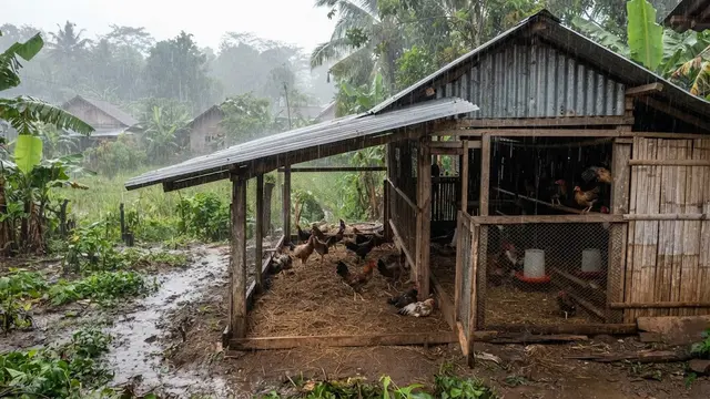 Cek Konstruksi Atap dan Pasang Overhang