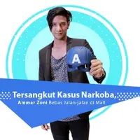 Tersangkut Kasus Narkoba, Ammar Zoni Bebas Jalan-jalan di Mall (Foto: Adrian Putra. Desain: Nurman Abdul Hakim/Bintang.com)