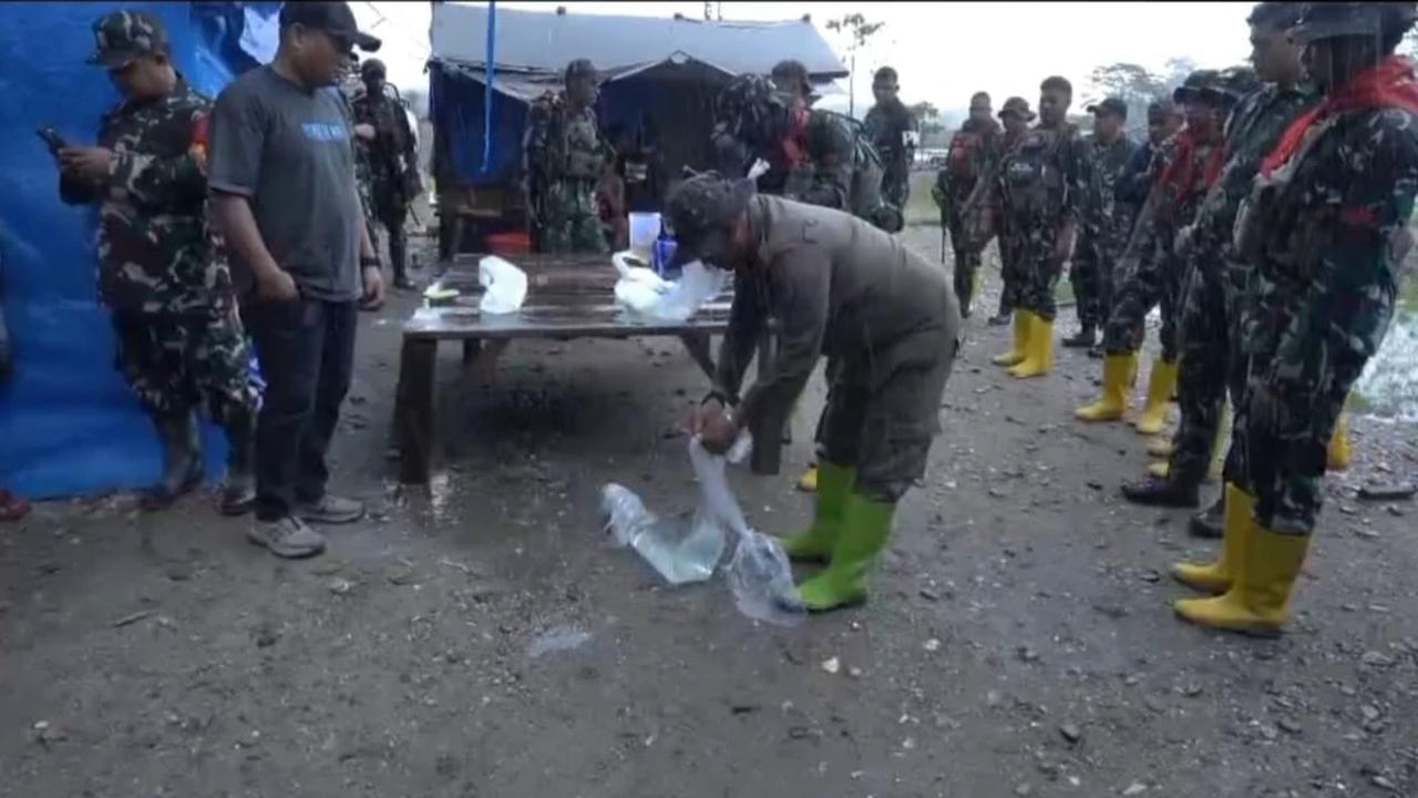 Operasi Gabungan Satgas PKH dan TNI Sikat Tambang Emas Ilegal di Gunung Botak Pulau Buru