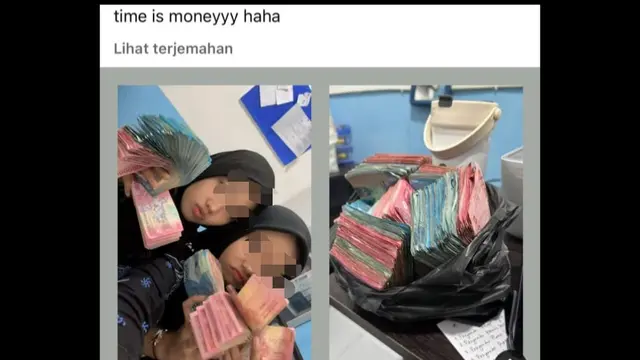 Foto Tumpukan Uang Pegawai MBG Lampung Viral, KPPG Sebut Unggahan Lama