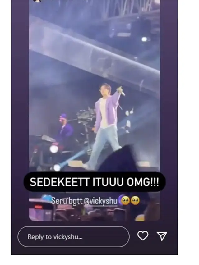 10 Momen Seru Luna Maya dan Vicky Shu saat Nonton Konser BTS di Busan, ARMY Sejak Lama