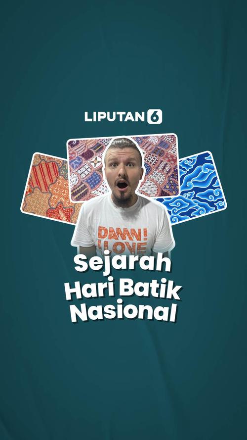 VIDEO: Sejarah Hari Batik Nasional yang Diperingati Setiap 2 Oktober