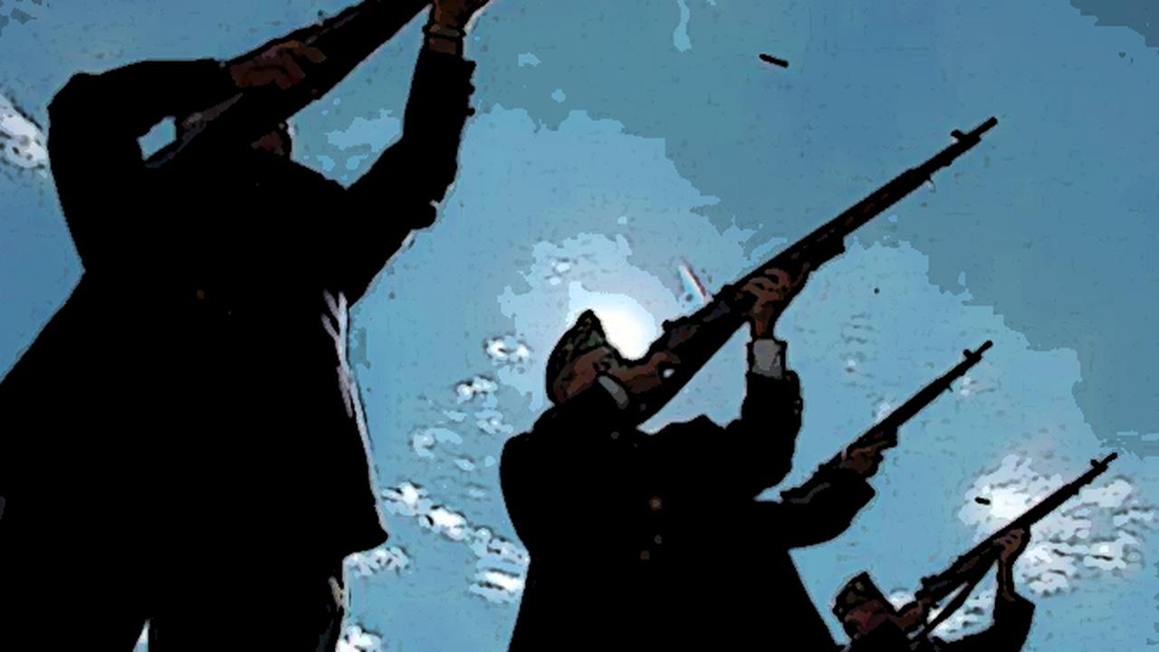 Ilustrasi eksekusi penembakan 