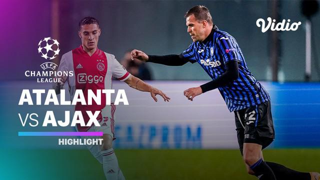 Berita video highlights laga grup D Liga Champions 2020/2021 antara Atalanta melawan Ajax Amsterdam yang berakhir dengan skor imbang 2-2, Rabu (28/10/2020) dinihari WIB.