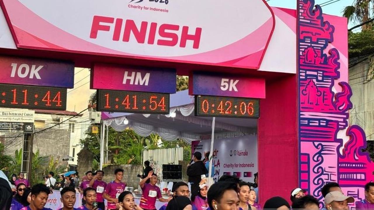 Kemala Run 2026 di Gianyar Ramaikan 11.000 Pelari, Dorong Pariwisata dan Ekonomi Lokal Bali