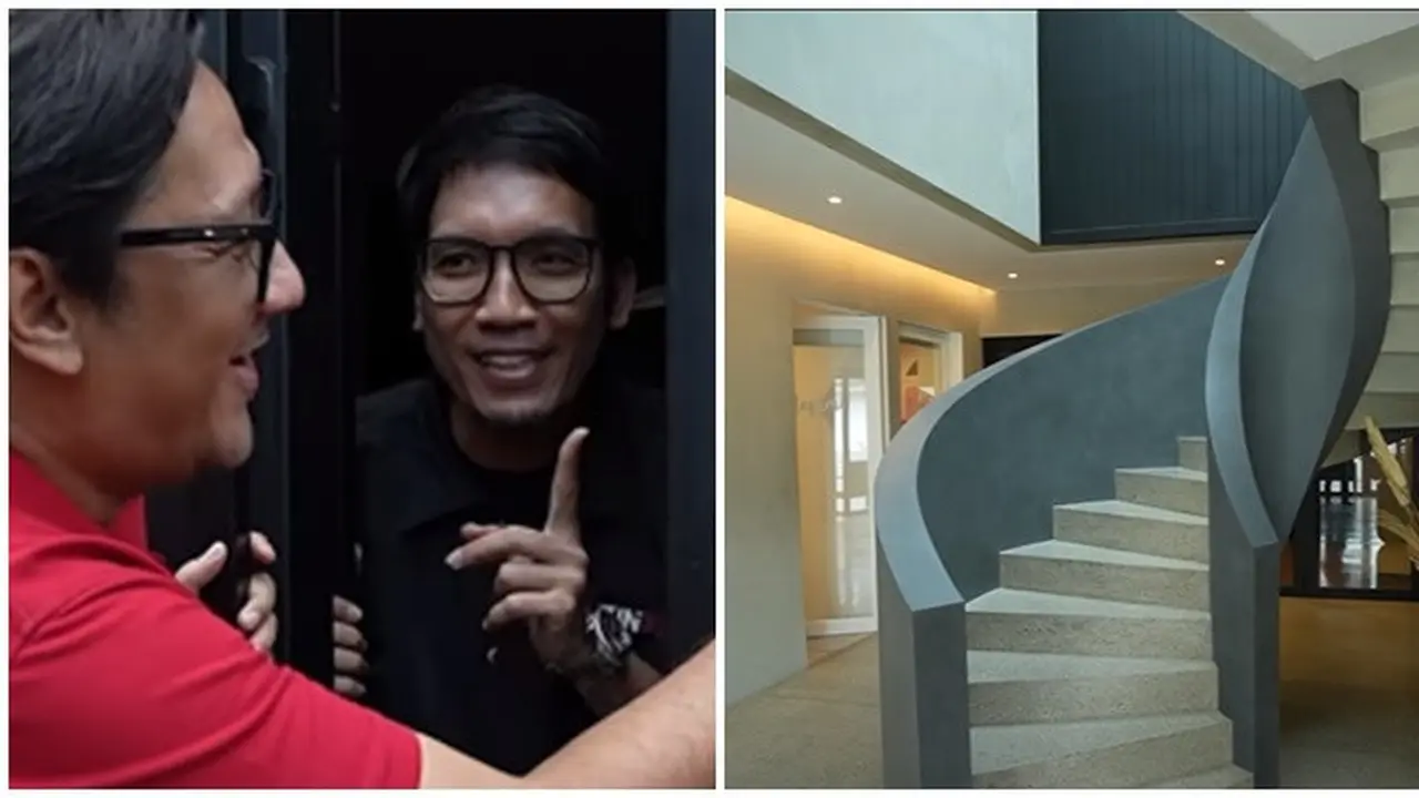 Punya 3 Lantai, Ini 7 Potret Rumah Baru Desta yang Mewah Bak Hotel