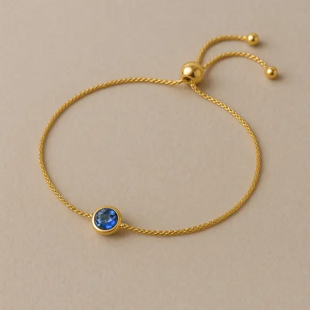 Gelang Emas Tipis Adjustable (Foto: ChatGPT)