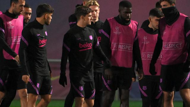 Intip Latihan Barcelona Jelang Hadapi Benfica