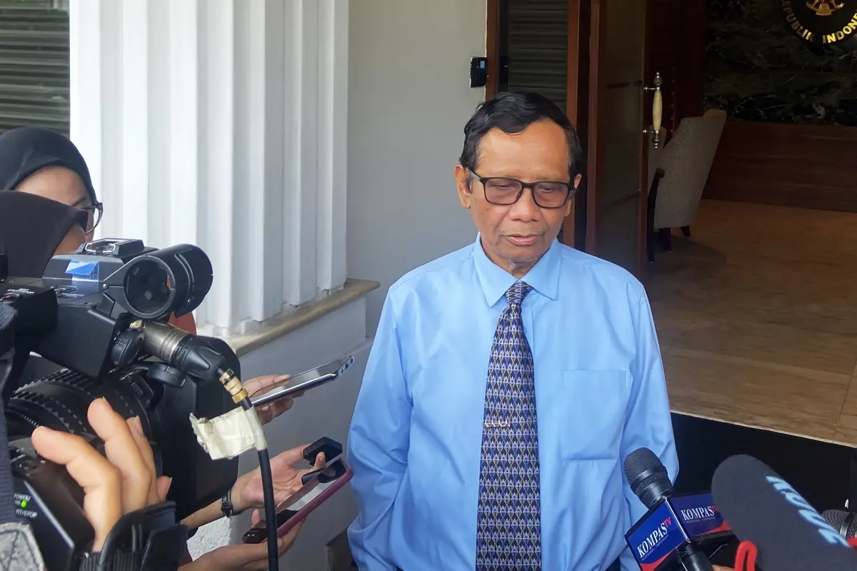 Menko Polhukam Mahfud Md yang juga pernah menjadi Ketua Mahkamah Konstitusi (MK)