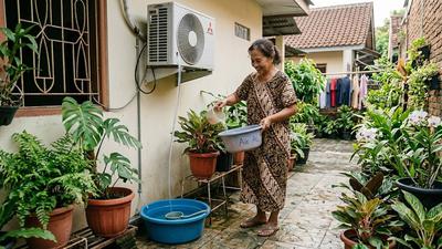 Bolehkah Menyiram Tanaman dengan Air AC? Ini Manfaat dan Cara Menggunakannya