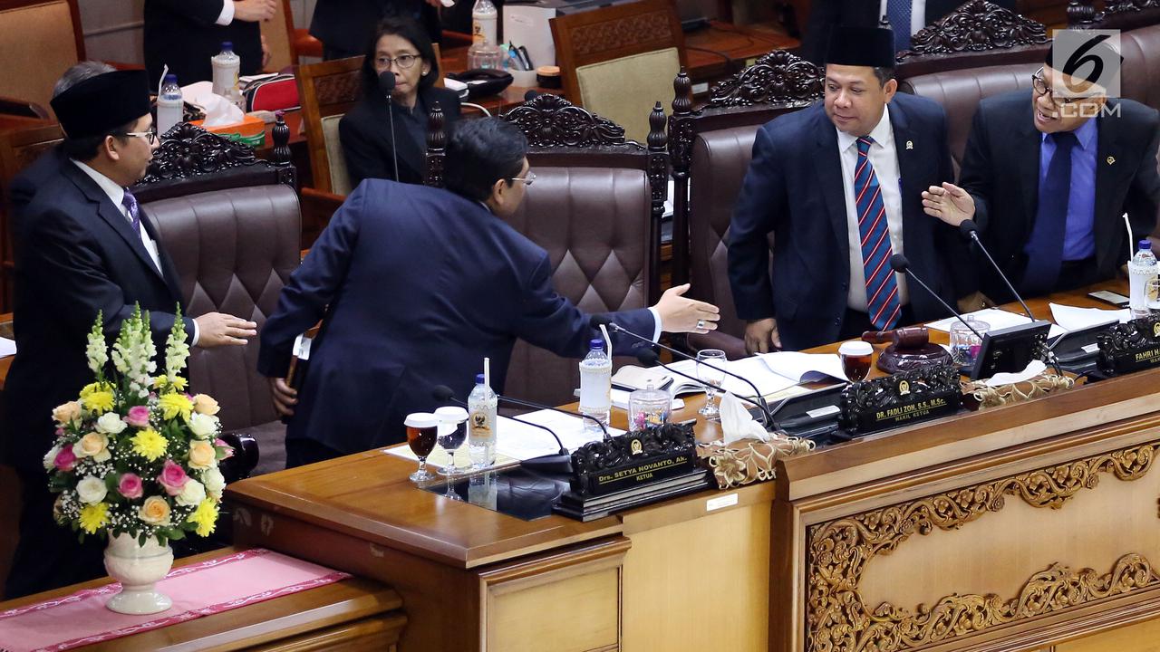 Pansus Angket KPK Beri Laporan di Sidang Paripurna DPR