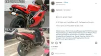 Berbagai hal bisa dijadikan Meme menarik, tidak terkecuali yang berkaitan dengan otomotif. (Instagram @harisnesia)