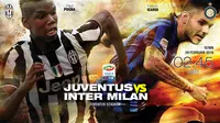 Juventus vs Internazionale (Liputan6.com/Abdillah)