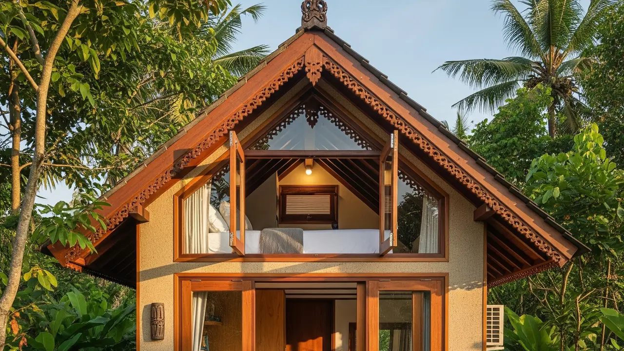 9 Model Rumah Mungil tapi Punya Loteng Multifungsi untuk Kerja, Solusi Lahan Terbatas