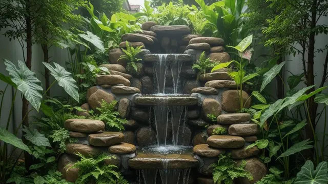 10 Model Kolam Ikan Mini untuk Taman Sempit, Pojokan Rumah Jadi Adem