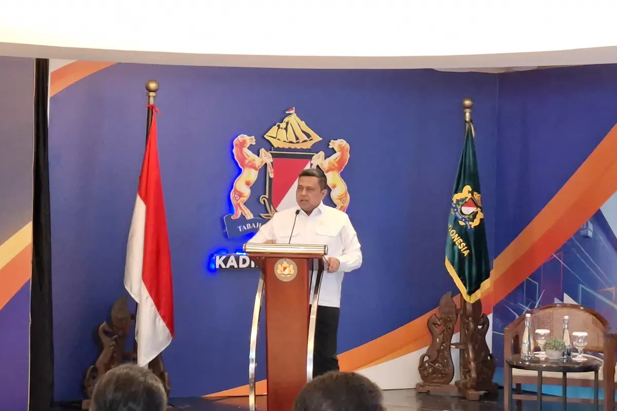Kepala Badan Penyelenggara Jaminan Produk Halal (BPJPH) Haikal Hassan di Menara Kadin, Jakarta, Senin (17/11/2025). (Liputan6.com/Arief)