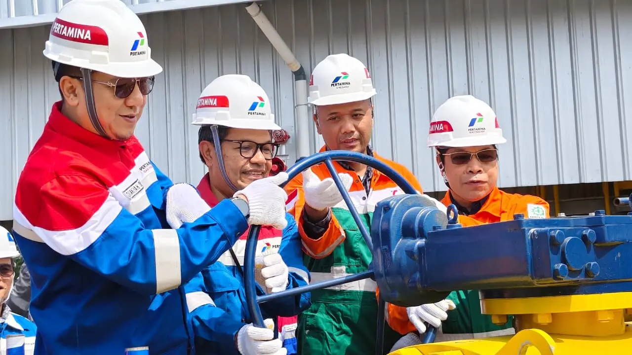 Pipa Cisem II Beroperasi Penuh Perkuat Integrasi Jaringan Gas Bumi