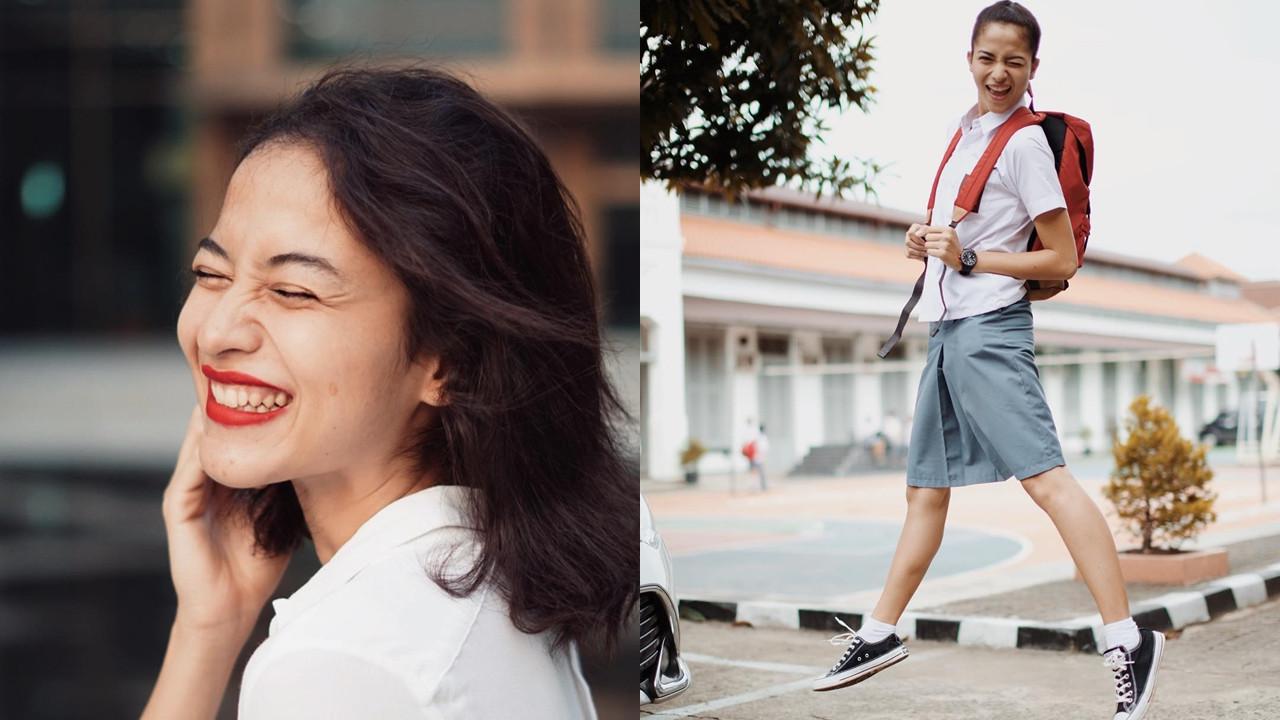 otret Putri Marino Berseragam SMA