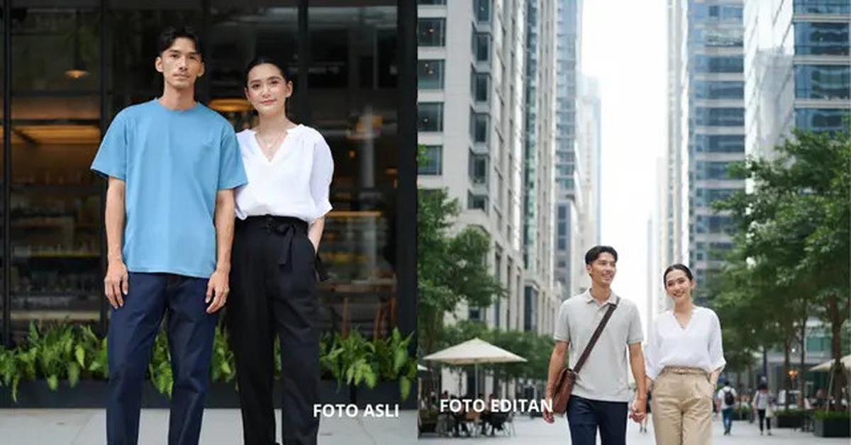 7 Prompt Gemini AI Edit Foto Berdua dengan Pacar, Tak Perlu Bingung Pilih Tempat Foto