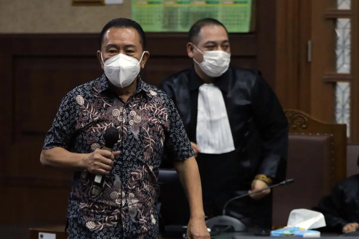 FOTO: Suap Penghapusan Red Notice, Djoko Tjandra Dituntut 4 Tahun Penjara