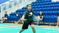 Pebulu tangkis tunggal putri Indonesia Gregoria Mariska Tunjung menargetkan satu tempat pada babak delapan besar Badminton Asia Championships 2023 yang berlangsung di Dubai, 25-30 April. (foto: PBSI)