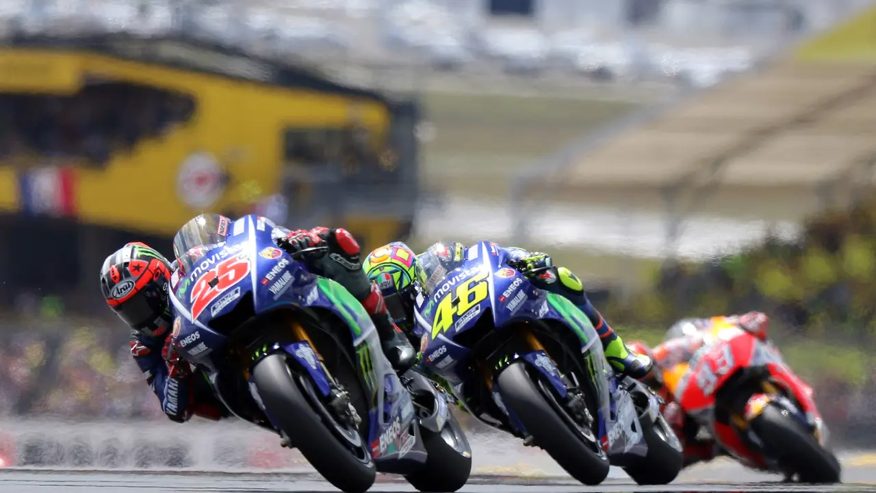 Valentino Rossi dan Maverick Vinales