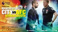 Manchester City FC vs AFC Bournemouth (Liputan6.com/Abdillah)