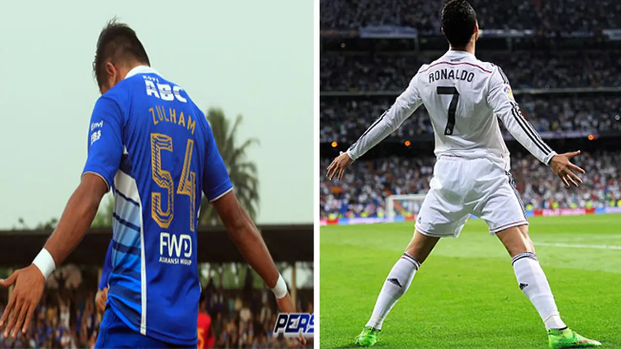 Zulham Zamrun Hobi Meniru Selebrasi Cristiano Ronaldo