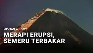 Merapi Erupsi, Semeru Terbakar