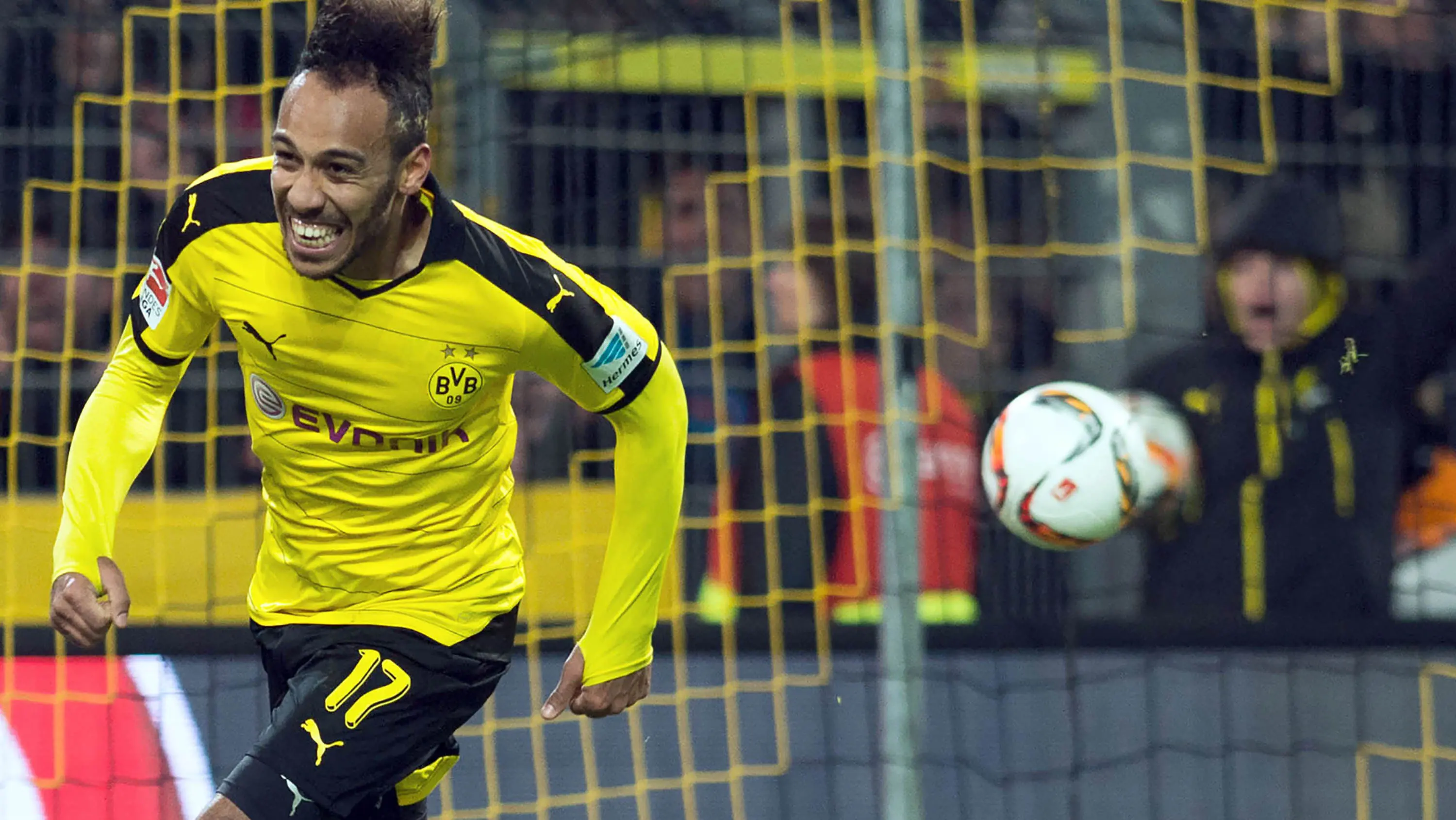 Striker Borrusia Dortmund Pierre-Emerick Aubameyang (AFP/Bernd Thissen)