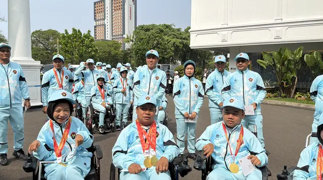 Tiba di Istana, Atlet Asian Games dan Asian Para Games Bersiap Terima Bonus