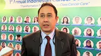 Direktur Utama Rumah Sakit Kanker Dharmais Soeko Werdi Nindito Soal Kualitas Rumah Sakit Kanker di Indonesia, Jakarta (15/12/2023). Foto: Liputan6.com/Ade Nasihudin.