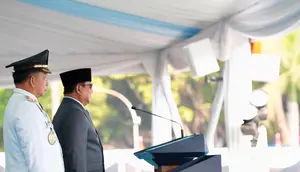 Mendagri Tito Dampingi Presiden Prabowo Lantik 1.204 Pamong Praja Muda IPDN