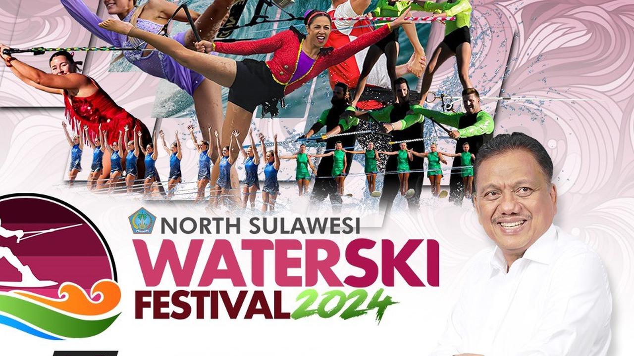 North Sulawesi Waterski Festival 2024 Resmi Digelar Sore Ini di Pantai Kawasan Megamas Manado