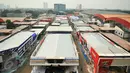 Stand-stand yang menghiasi arena Jakarta Fair 2016, Kemayoran, Jakarta, Senin (6/6/2016). Sebanyak 1.300 stand dan pertunjukan musik akan mengisi Jakarta Fair Kemayoran 2016. (Liputan6.com/Yoppy Renato)