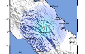 Wilayah Gayo Lues mengalami gempa akibat adanya aktivitas Sesar Besar Sumatra pada segmen Oreng.  (BMKG)