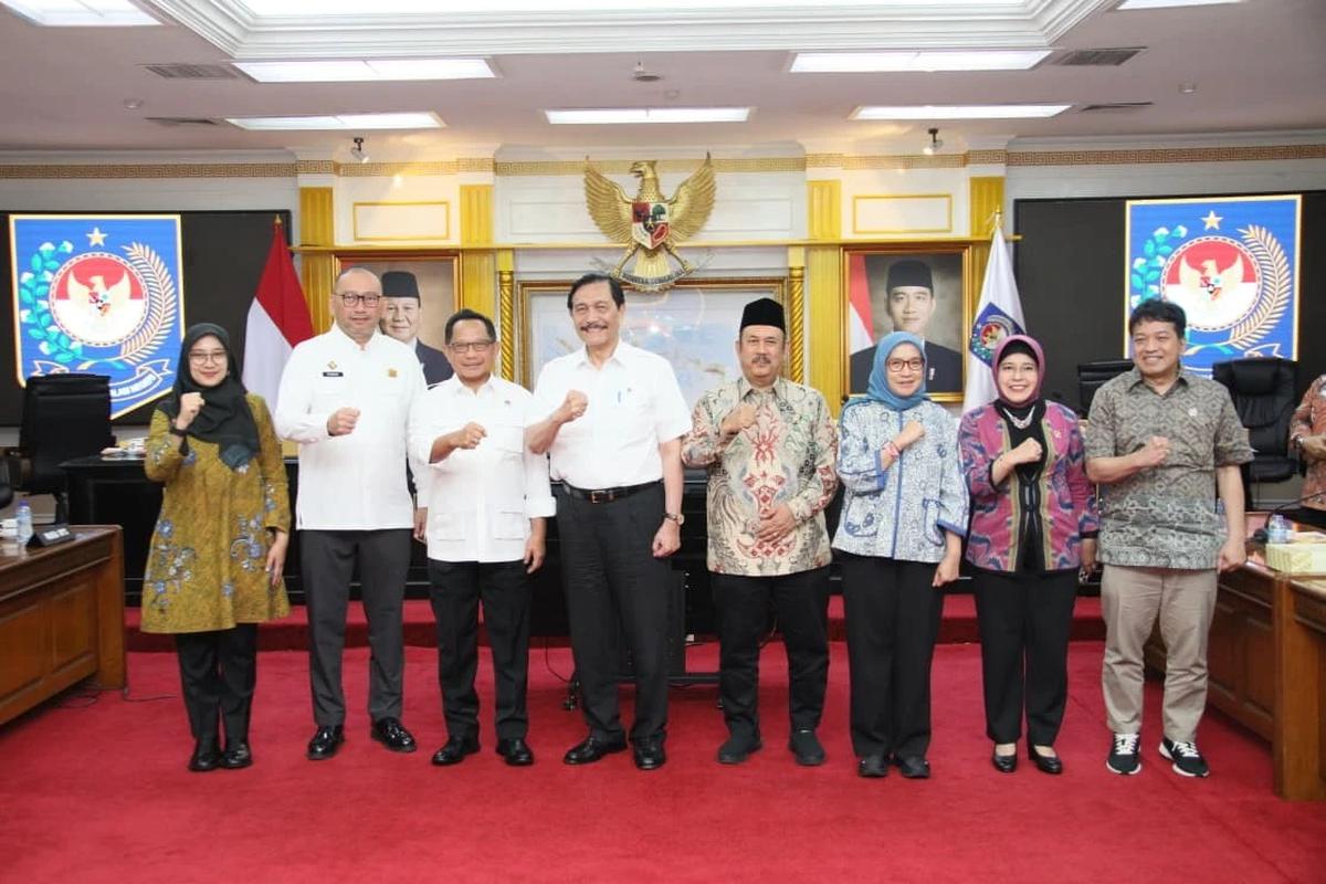 Mendagri Tito Karnavian saat Sosialisasi Piloting Digitalisasi Bantuan Sosial di Tingkat Nasional