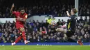 Joshua King. Tiga gol dicetaknya saat Watford mengalahkan mantan klubnya musim lalu, Everton 5-2 di Goodison Park. Dari total 8 laga bersama Watford musim ini, ia telah mencetak 3 gol dan 2 assist untuk klub yang kini dilatih Claudio Ranieri. (PA via AP/Martin Rickett)