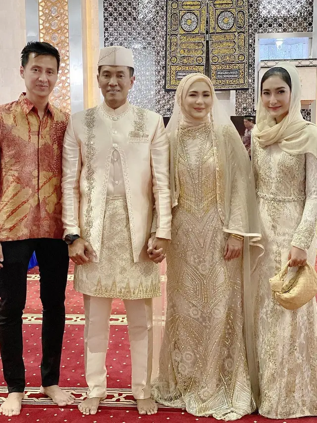 7 Potret Tamu Artis Hadiri Pernikahan Juliana Moechtar, Bertabur Bintang