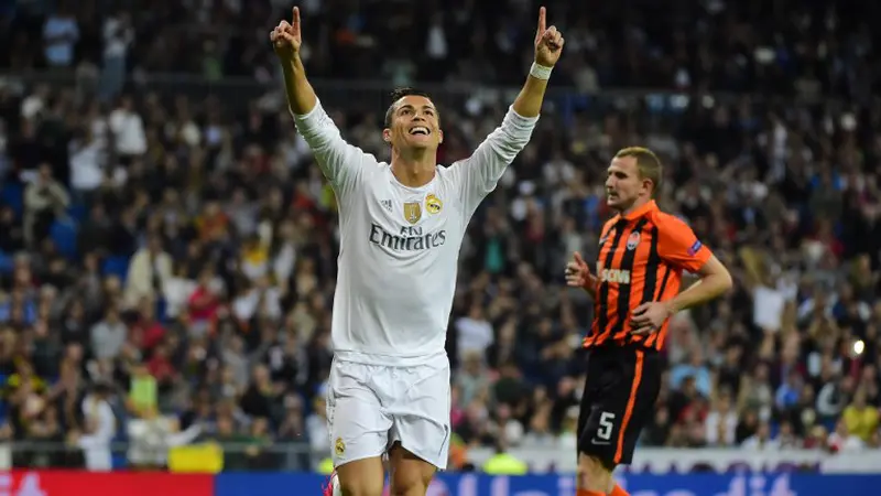 Cristiano Ronaldo Cetak Hat-trick