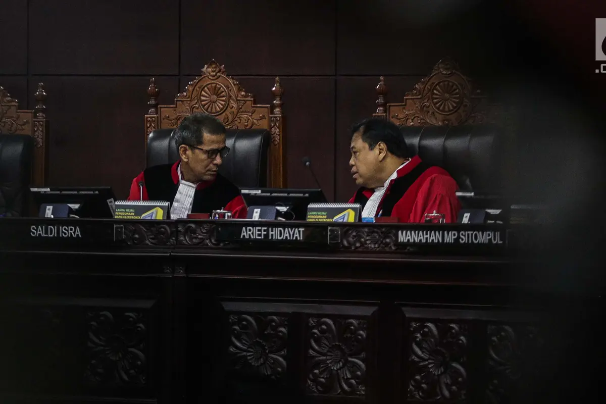 Pembukaan Sidang Putusan MK