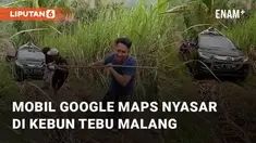 Beredar video mobil Google Maps yang kesulitan ditarik oleh warga di sebuah tanjakan. Mobil tersebut dikabarkan tersesat di kebun tebu Dusun Gumukmas, Karangsari, Bantur, Malang