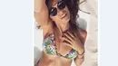 Linda Morselli yang berprofesi sebagai model ini sedang menikmati matahari di salah satu pantai di Meksiko. (Facebook)